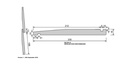PRIMED WEATHER/BD FJ H3.1 B/BACK 250 x 25MM x 4.8MTRS
