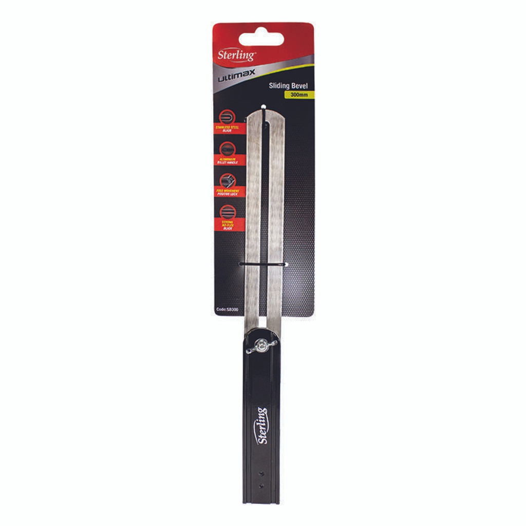 STERLING SLIDING BEVEL S/STEEL 300mm
