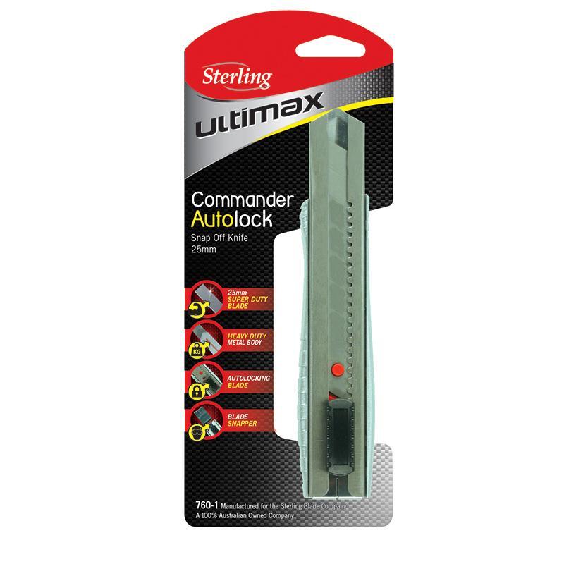 STERLING KNIFE COMMANDER 25mm AUTOLOCK