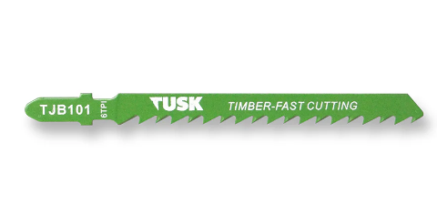 TUSK JIGSAW BLADE 100 x 21TPI T-SHANK