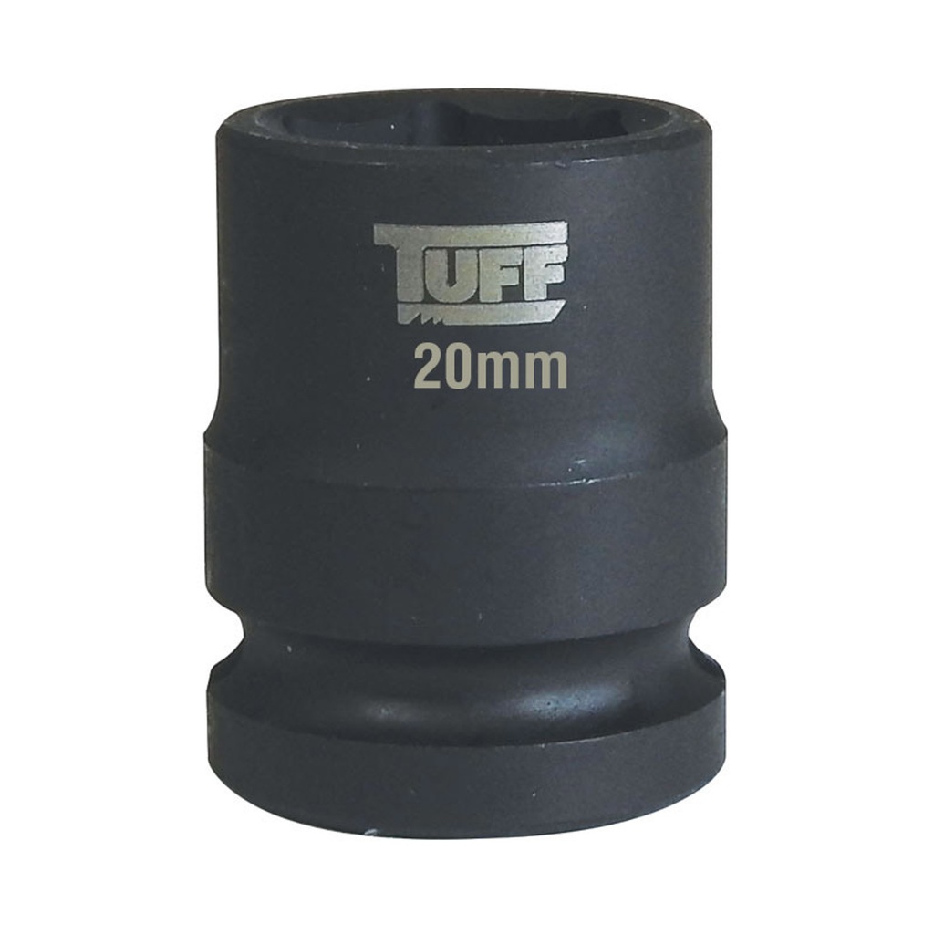 DRILL IMPACT SOCKET 20mm 1/2 DEEP TUFF