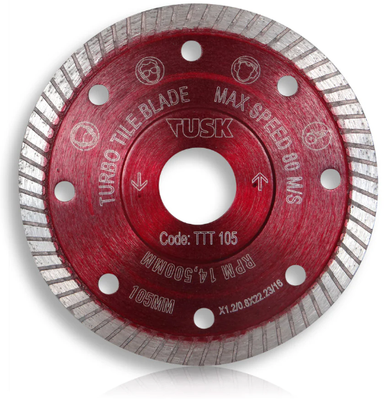 TUSK TURBO TILE BLADES 105x1.2/0.8x8x22