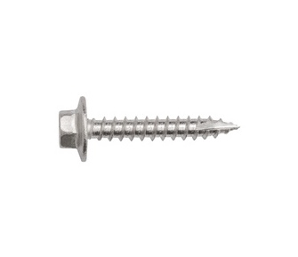 TYPE 17 HEX SCREW 14G x 75MM S/S BOX 100