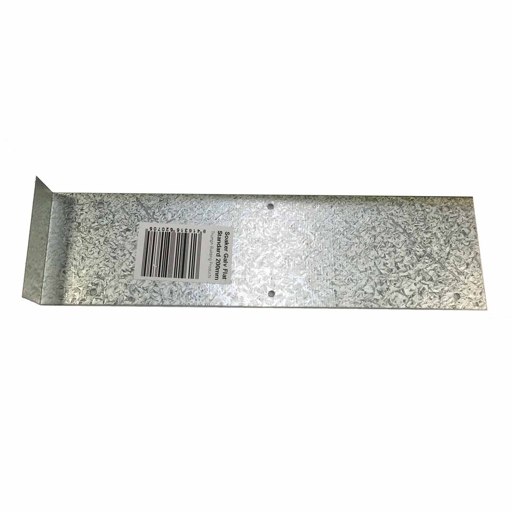 SOAKER FLAT W/BOARD GALV 250mm