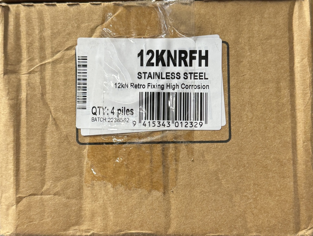 PILE BEARER KIT 12KN RETRO STAINLESS