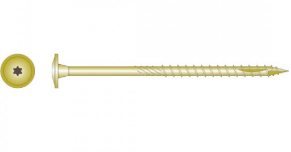 SCREW PAN SKARA TORX M10 x 140mm LOOSE