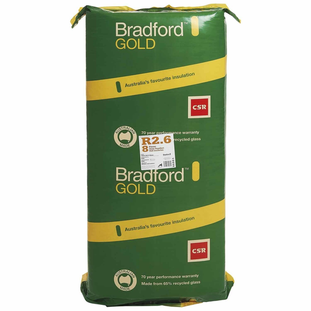 BRADFORD R2.6 WALL (5.0SQM) {5} 90MM 1160X580