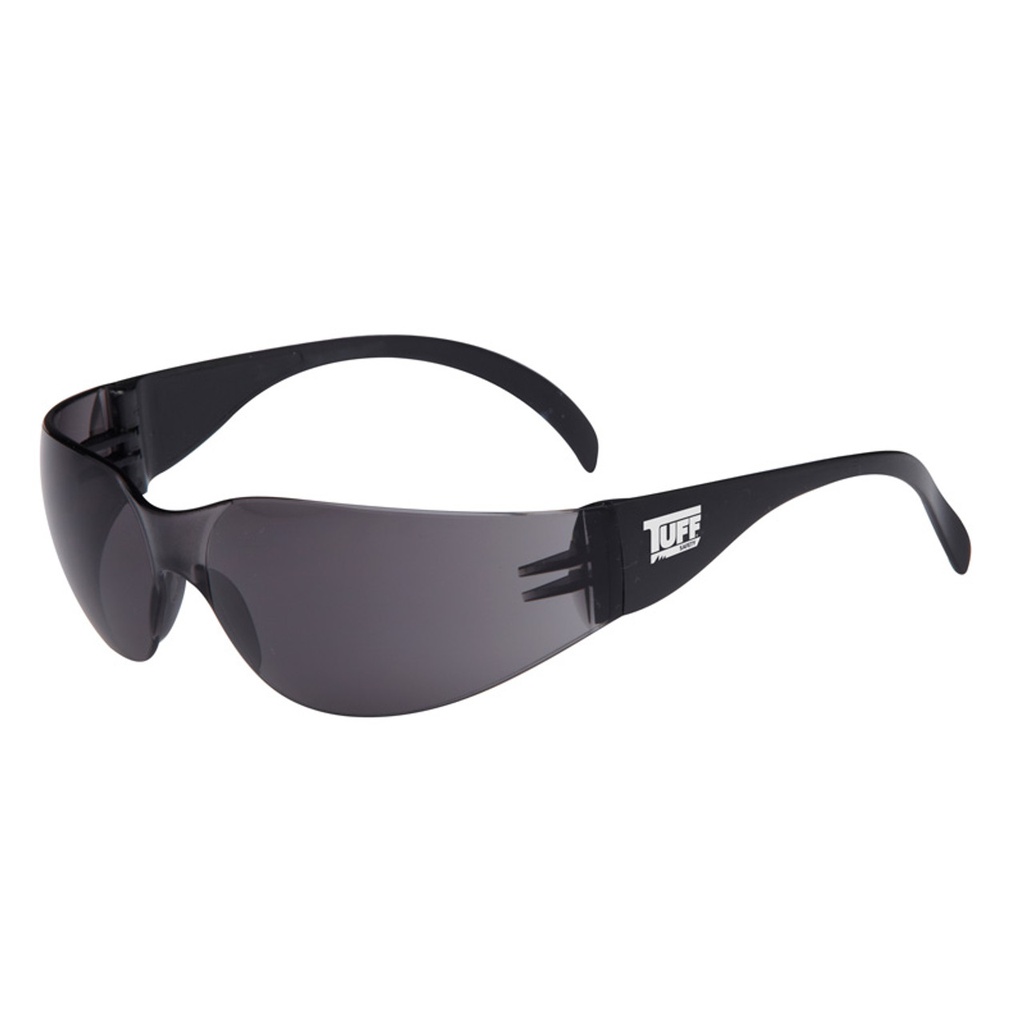 TUFF ECONOMY SAFETY GLASSES-SMOKE