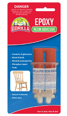 SOUDAL GORILLA EPOXY 4 MINUTE CURE 6ML
