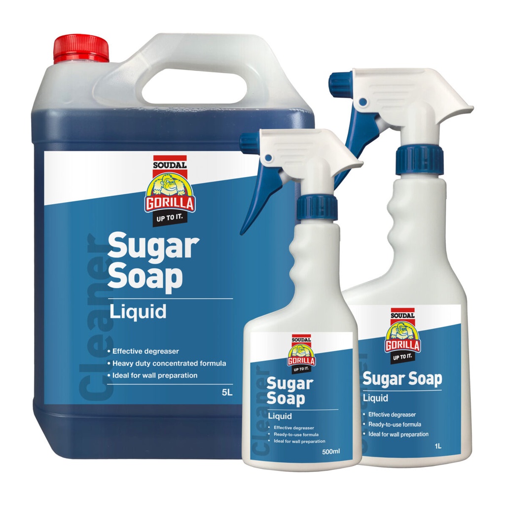 SOUDAL GORILLA SUGAR SOAP 500ML SPRAY