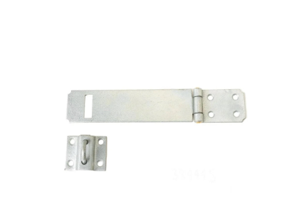 GATOR HASP &amp; STAPLE GALV BRASS PIN 150MM