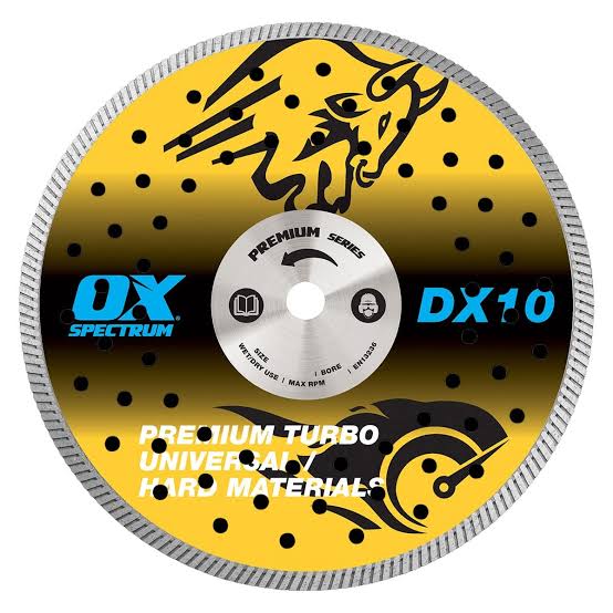 OX PREMIUM TURBO BLADE 180MM CONCRETE/GENERAL PURPOSE