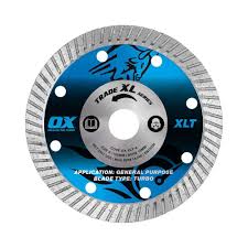 OX TRADE XL TURBO DIAMOND BLADE 105MM GENERAL PURPOSE