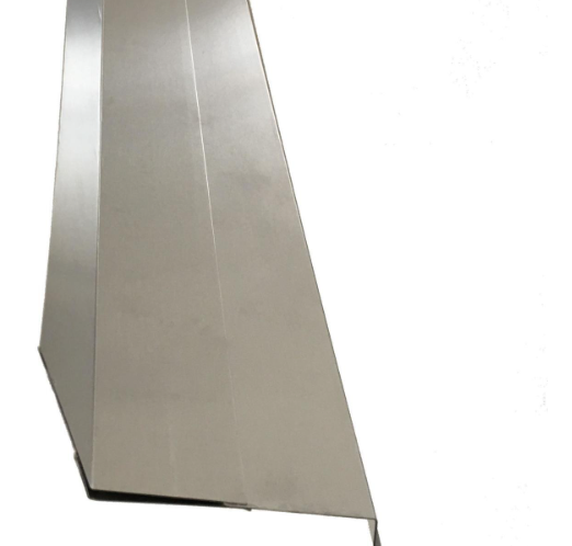 FLASHING GALV WINDOW HEAD 100 x 40 x.55 2.4MTRS