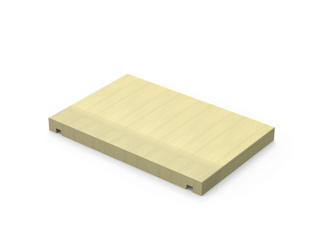 PRIMED H3.1 FASCIA GROOVED 250 X 25MM X 6.1MTRS
