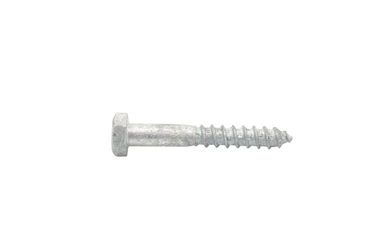 COACH SCREW  M8 x  90mm GALV