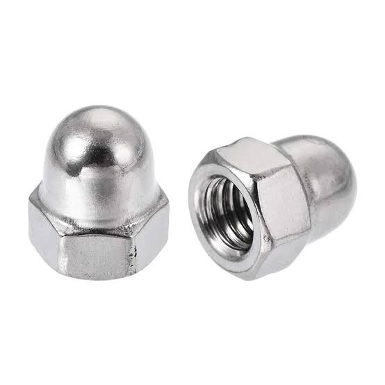 NUTS 10mm DOME STAINLESS