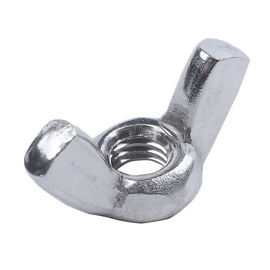 NUTS 10mm WING ZINC