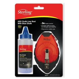 [HSN265] CHALK LINE REEL ABS PLASTIC SET