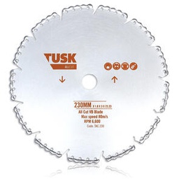 [TAC180] SAW BLADE TUSK VB ALL CUT 180mm