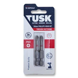 [104711] TUSK TORSION BITS PH3 50mm 2pc