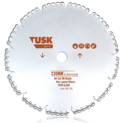 [HSV408] TUSK VB ALL CUT BLADE 180x1.8x3x10Tx22.2