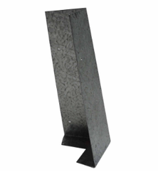[111999] SOAKER CORNER WEATHER BOARD GALV 250mm