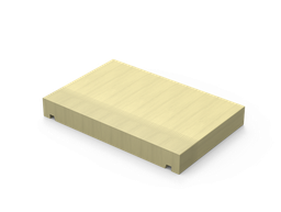 [HEN122] PRIMED H3.1 FASCIA GROOVED 250 x 40MM x 6.0MTRS