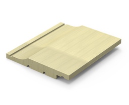 [RUSTIC25025PERMTR] PRIMED WEATHER/BD FJ H3.1 BEVEL RUSTIC 250 x 25MM PER MTR