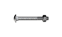 [116080] BOLT COACH   M8 x 110mm GALV (WITH NUT)
